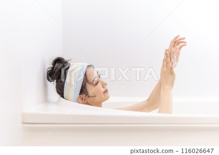 沐浴時間 女性 美麗 116026647