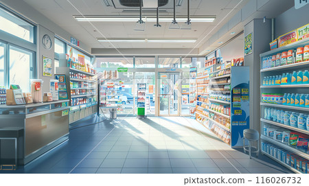 便利商店內部形象05 116026732