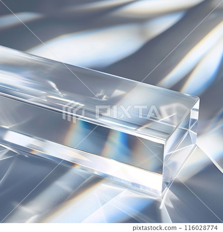 crystal-clear glassmorphism background 116028774