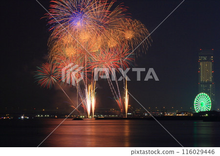 Osaka Bay Rinku Artistic Fireworks (Sennan City, Osaka Prefecture) 116029446