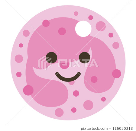 Illustration of a neutrophil 116030318