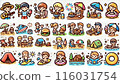 Summer events and other icon sets 116031754