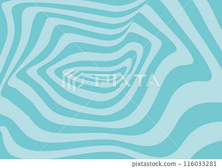 Distorted Groovy curved wave line hippie background. Retro style psychedelic pattern. Distorted Groovy curved wave line hippie background. Retro style psychedelic pattern. 116033281