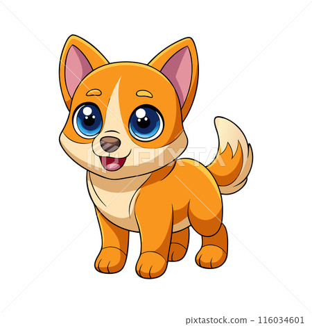 A cute little dog with blue eyes and a smile on its face A cute little dog with blue eyes and a smile on its face 116034601