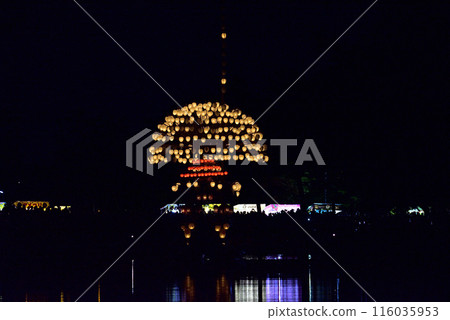 The Rakusha-bune boat of the Tenno Festival 116035953
