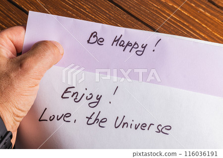Spiritual message in the mail Photo Spiritual message in the mail Photo 116036191