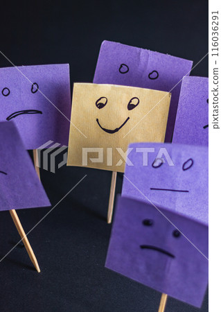 Be Positive, Be Different, Stand Out Photo 116036291
