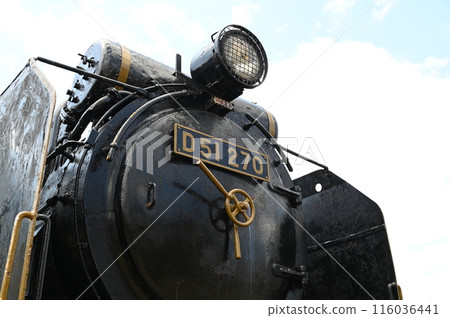 橫手公園展出的蒸汽機車 D51 橫手公園展出的蒸汽機車 D51 116036441
