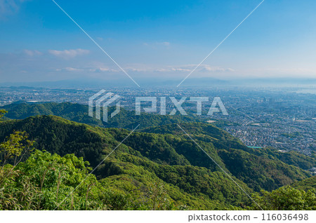 The view from the summit of Mount Tachibana 116036498