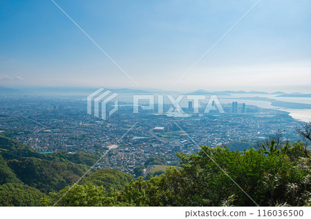 The view from the summit of Mount Tachibana 116036500