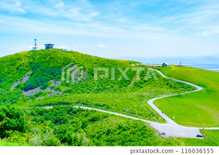 View from Mount Kanpu and Mount Himegatake 116036555