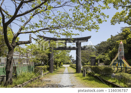 靈宮神社鳥居[長崎縣島原市] 116036787