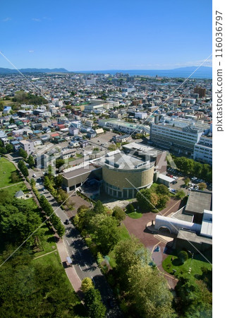 View from Goryokaku Tower, looking south (Hakodate, Hokkaido) View from Goryokaku Tower, looking south (Hakodate, Hokkaido) 116036797
