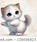 Posing cat 116036823