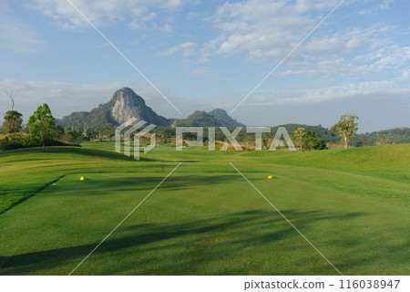 Thai golf course 116038947