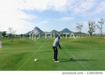 Thai golf course 116038948