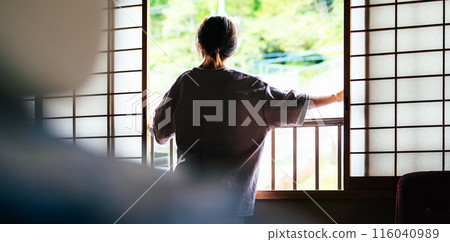 Japanese-style women 116040989