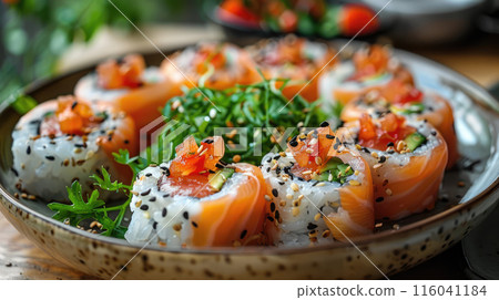 Plate of Sushi 116041184