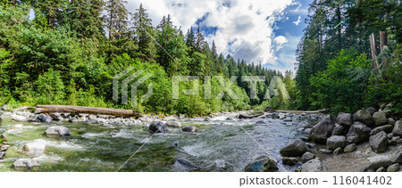 Kettle River near Cascade Falls located Northeast of Mission, British Columbia, Canada 116041402