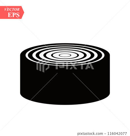 Can icon vector in trendy flat style isolated on white background 116042077