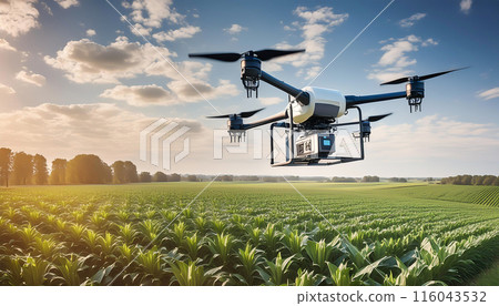 無人機智慧農業形象 116043532