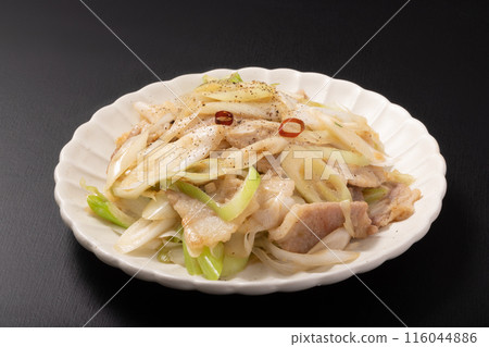 蔥鹽炒五花肉 116044886