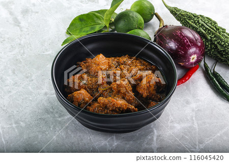 Indian vegetarian cuisine - malay kofta Indian vegetarian cuisine - malay kofta 116045420
