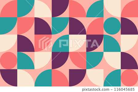 Bauhaus, 1920s minimalist style, use of geometric shapes Bauhaus, 1920s minimalist style, use of geometric shapes 116045685