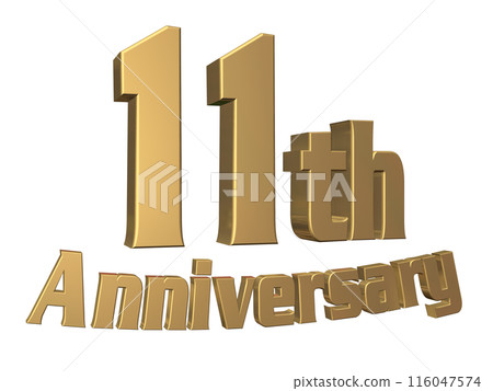 3DCG角色「11th Anniversary/11週年」金、金 116047574