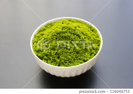 Wolffia globosa or swamp algae, water meal 116048755