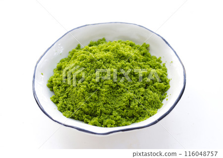 Wolffia globosa or swamp algae, water meal 116048757