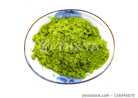 Wolffia globosa or swamp algae, water meal 116048870