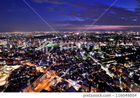 從惠比壽花園廣場的夜景 116049804