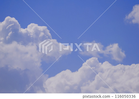 藍天白雲（背景素材） 116050336