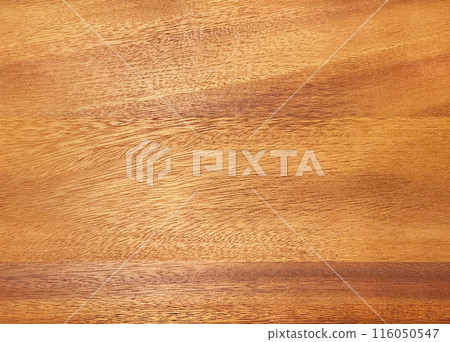 Background image of acacia light brown wood grain plank surface 116050547