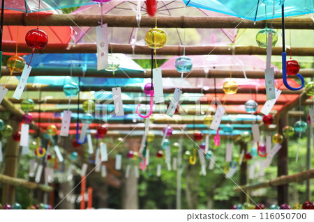 神社玻璃風鈴 116050700