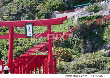 Torii at the former Nogami Shrine Torii at the former Nogami Shrine 116050768