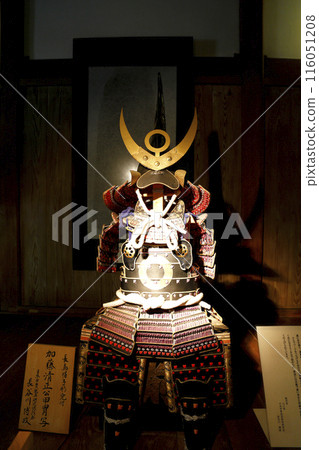 Armor of Kato Kiyomasa on display at the Honmaru Palace in Kumamoto Castle Armor of Kato Kiyomasa on display at the Honmaru Palace in Kumamoto Castle 116051208