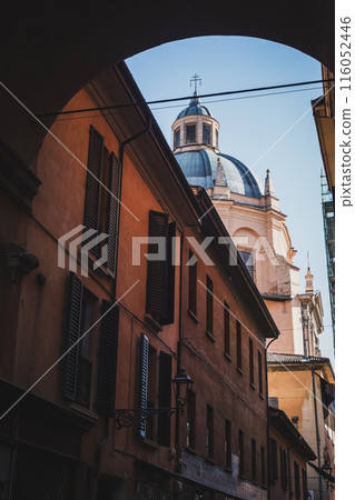 View from the alley of Bologna 116052446