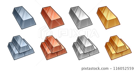 遊戲項目樣式元寶圖示集 116052559