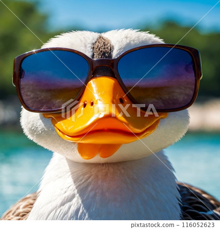 戴墨鏡的鴨子 116052623