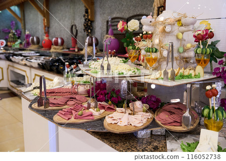 Concept of food All-inclusive buffet-style in Turkey Concept of food All-inclusive buffet-style in Turkey 116052738