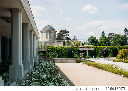 The Centennial Hall, UNESCO heritage. The Four Domes Pavilion in Wroclaw 116052975