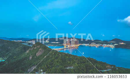 June 28 2024 the night view , Tseung Kwan O Cross Bay Bridge 116053653