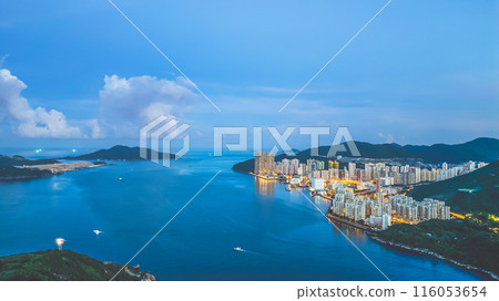 June 28 2024 the costline Tathong Channel at hong kong June 28 2024 the costline Tathong Channel at hong kong 116053654