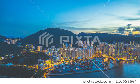 June 28 2024 a Shau Kei Wan Harbor Scene at hong kong June 28 2024 a Shau Kei Wan Harbor Scene at hong kong 116053664