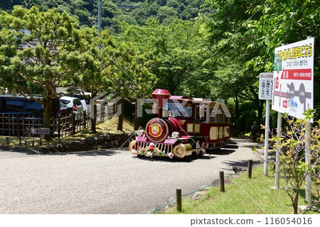Road train and tour route at Kanagawa Prefectural Aikawa Park 116054016