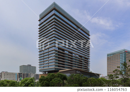 橫濱港未來 21 的橫濱威斯汀酒店和橫濱灣公寓的外觀 116054763