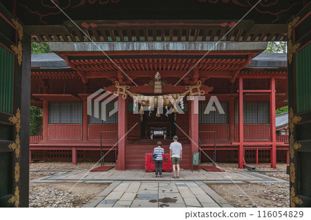 Aomori Iwakiyama Shrine worship hall 116054829