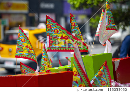 中國，鬼節，普渡旗，中元節，台灣，中国、ゴーストフェスティバル、パーデューバナー、Zhongyuan 116055060